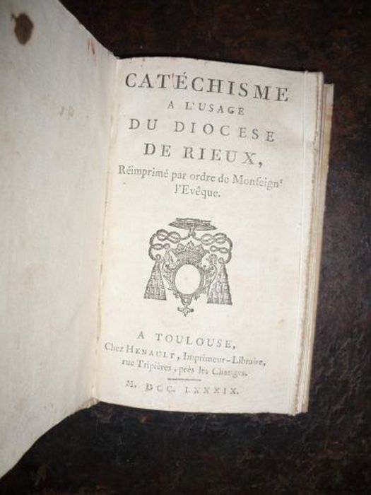 livre liturgique : Catéchisme du diocèse de Rieux Volvestre