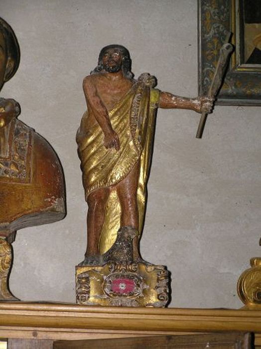 statuette-reliquaire : Saint Jean-Baptiste