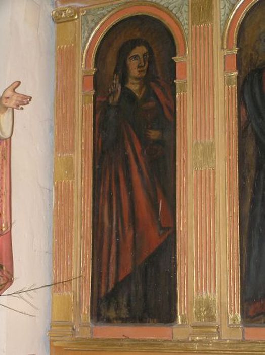 retable, détail