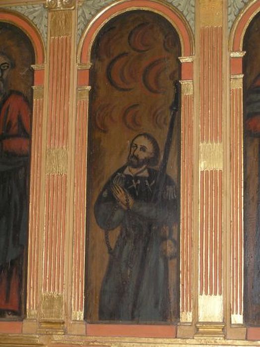 retable, détail