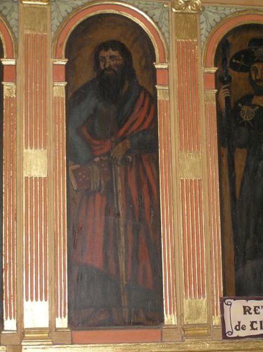 retable, détail