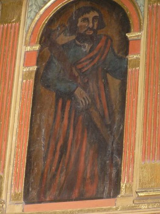 retable, détail