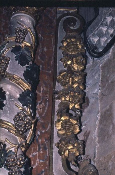 retable, détail