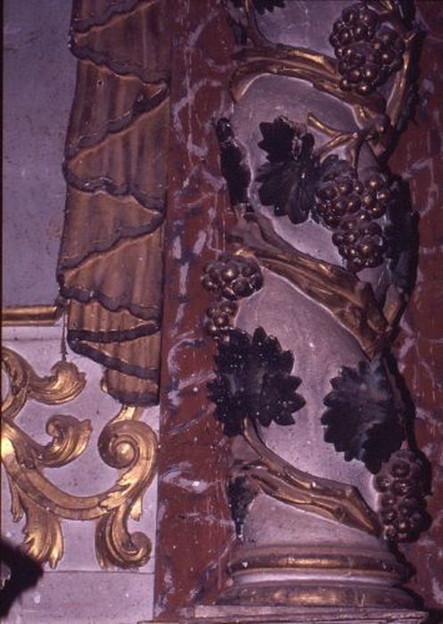retable de la Vierge, détail