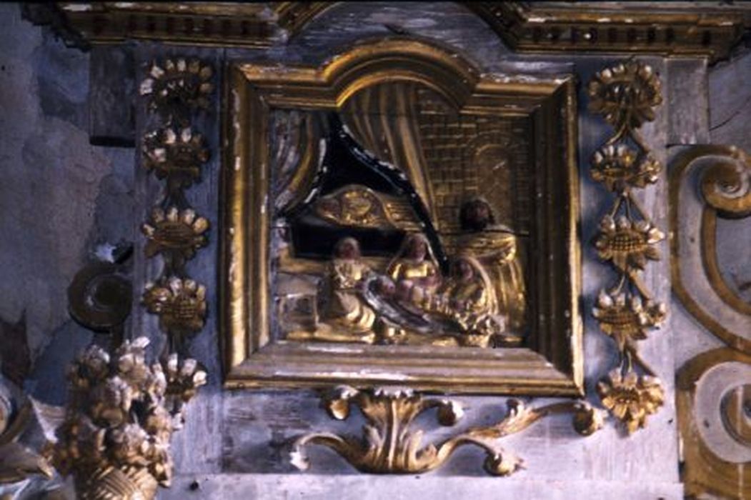 retable de la Vierge, détail