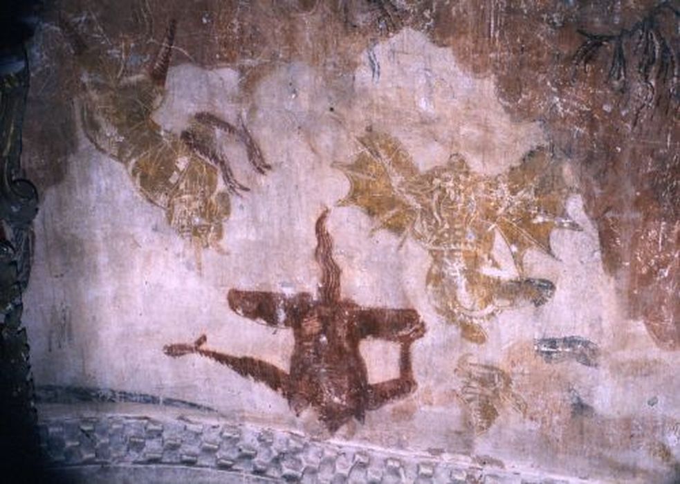peinture monumentale, détail