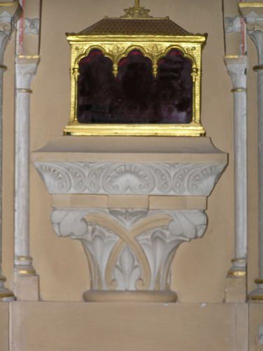 reliquaire n°1 - © Ministère de la Culture (France), Conservation des antiquités et des objets d’art de l'Ariège – Tous droits réservés
