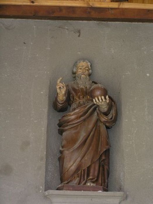 statue : Dieu le Père - © Ministère de la Culture (France), Conservation des antiquités et des objets d’art de l'Ariège – Tous droits réservés