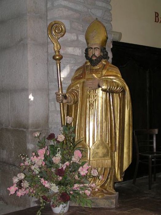 statue : Saint Eloi - © Ministère de la Culture (France), Conservation des antiquités et des objets d’art de l'Ariège – Tous droits réservés 