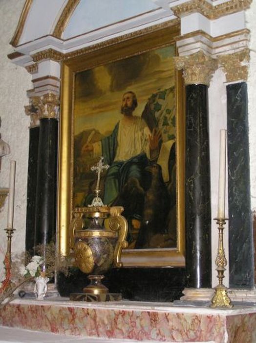 tableau : Saint Jean l'Evangéliste - © Ministère de la Culture (France), Conservation des antiquités et des objets d’art de l'Ariège – Tous droits réservés