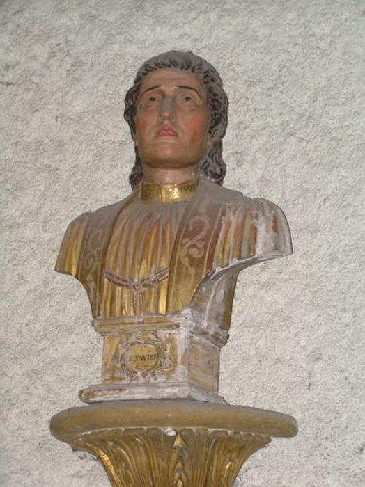 buste : Saint François-Xavier - © Ministère de la Culture (France), Conservation des antiquités et des objets d’art de l'Ariège – Tous droits réservés