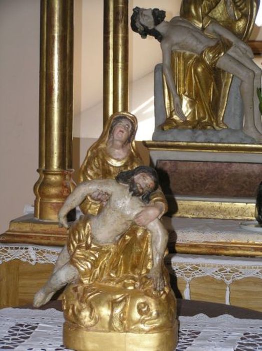 groupe sculpté : Vierge de Pitié