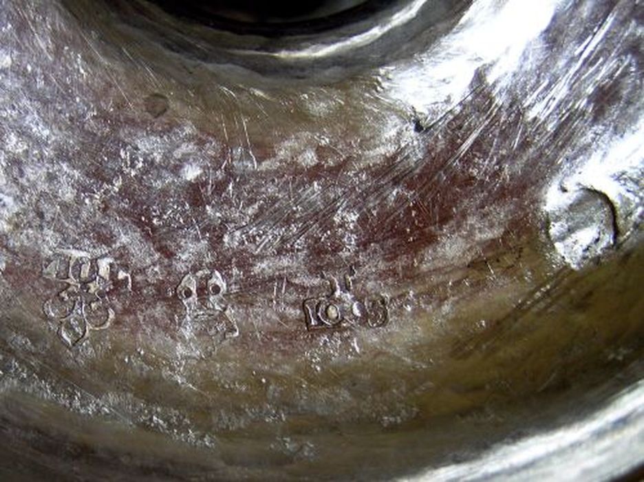 calice, détail des poinçons