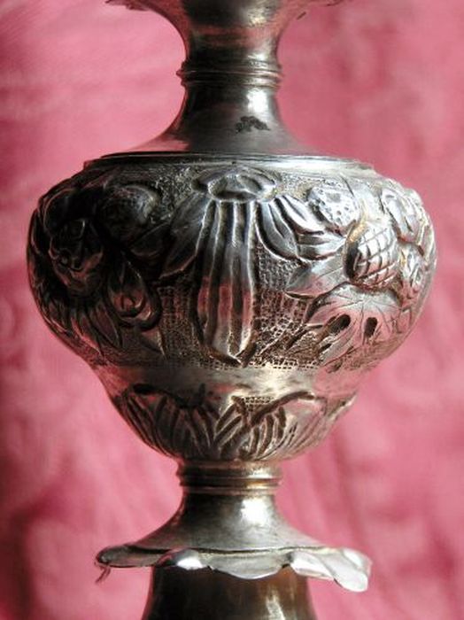 ciboire, détail - © Ministère de la Culture (France), Conservation des antiquités et des objets d’art de l'Ariège – Tous droits réservés 