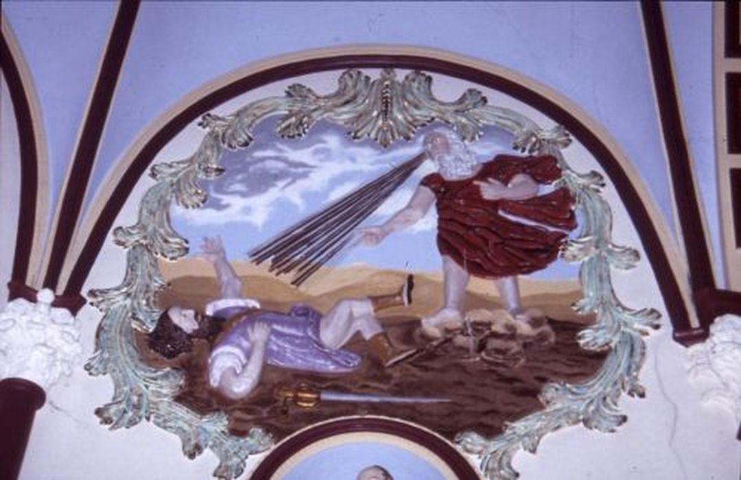 bas-relief : Saul sur le chemin de Damas - © Ministère de la Culture (France), Conservation des antiquités et des objets d’art de l'Ariège – Tous droits réservés