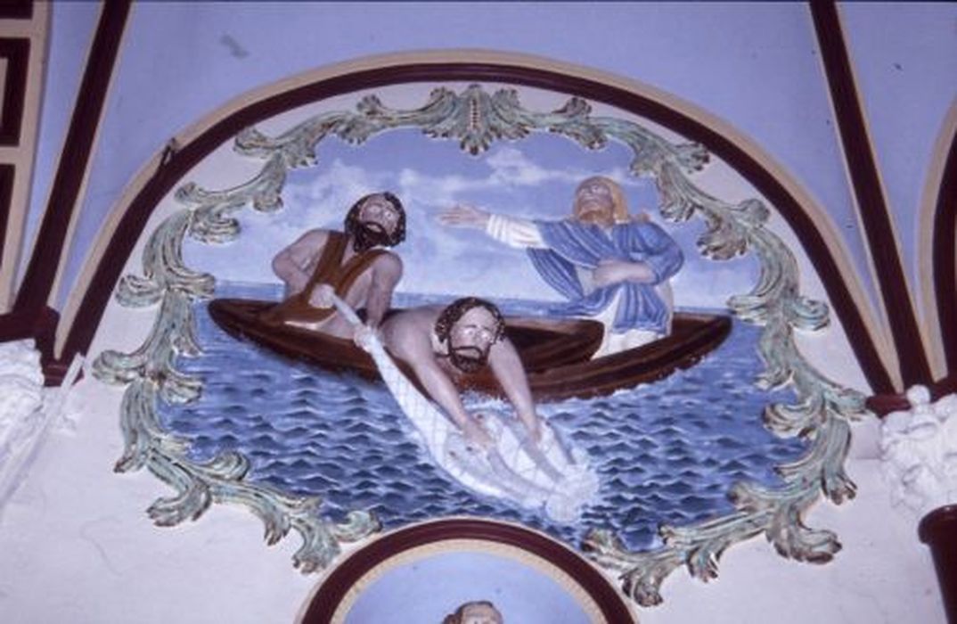 bas-relief : La Pêche miraculeuse - © Ministère de la Culture (France), Conservation des antiquités et des objets d’art de l'Ariège – Tous droits réservés