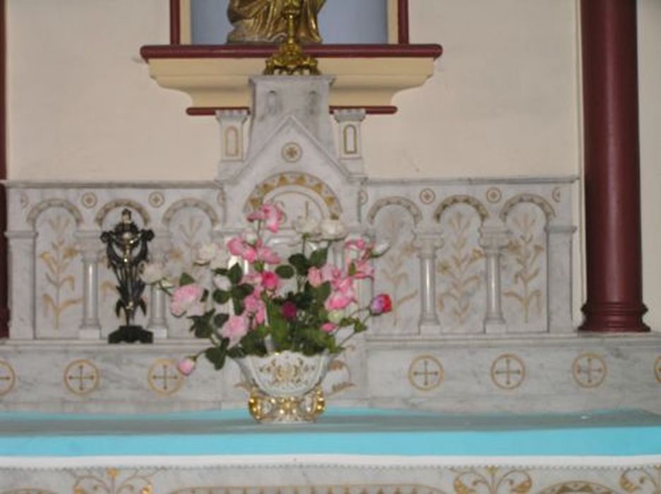 tabernacle de l’autel de la Vierge et tabernacle - © Ministère de la Culture (France), Conservation des antiquités et des objets d’art de l'Ariège – Tous droits réservés 