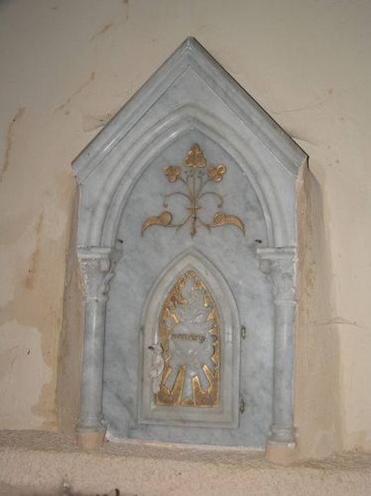 tabernacle de l’autel de Saint-Joseph - © Ministère de la Culture (France), Conservation des antiquités et des objets d’art de l'Ariège – Tous droits réservés 