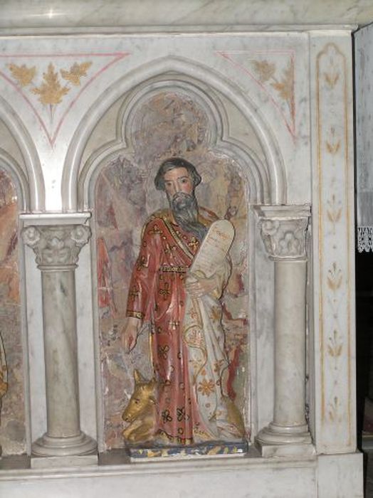 maître-autel, détail - © Ministère de la Culture (France), Conservation des antiquités et des objets d’art de l'Ariège – Tous droits réservés 