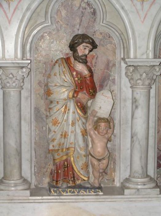 maître-autel, détail - © Ministère de la Culture (France), Conservation des antiquités et des objets d’art de l'Ariège – Tous droits réservés 