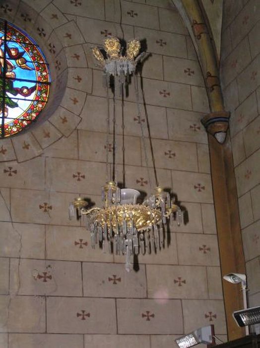 lustre - © Ministère de la Culture (France), Conservation des antiquités et des objets d’art de l'Ariège – Tous droits réservés