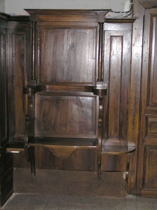 siège de célébrant - © Ministère de la Culture (France), Conservation des antiquités et des objets d’art de l'Ariège – Tous droits réservés