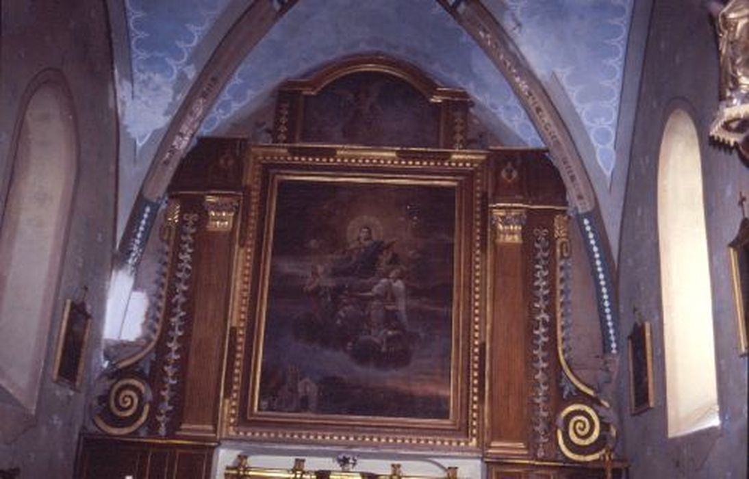 retable, tabernacle, tableau : Assomption de la Vierge