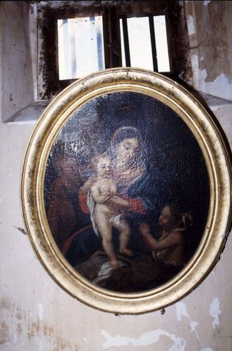 tableau : Sainte Famille avec saint Jean-Baptiste - © Ministère de la Culture (France), Conservation des antiquités et des objets d’art de l'Ariège – Tous droits réservés