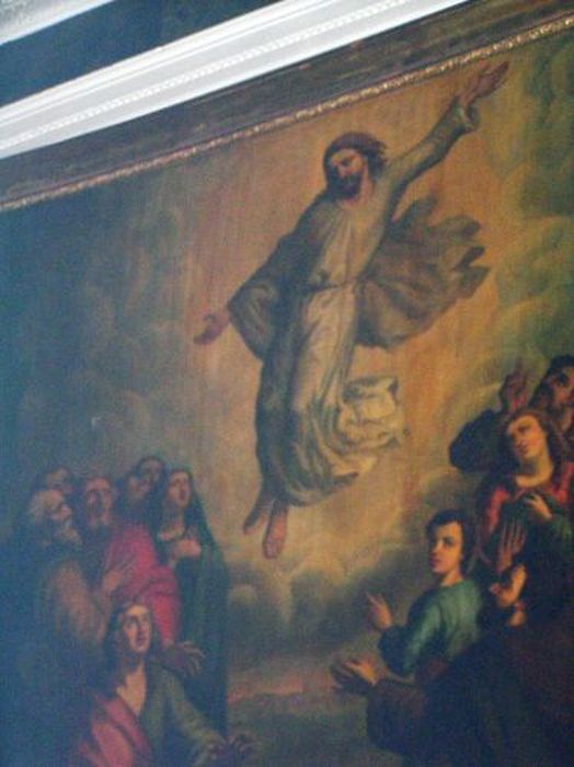 tableau : Ascension (l’), vue partielle - © Ministère de la Culture (France), Conservation des antiquités et des objets d’art de l'Ariège – Tous droits réservés 