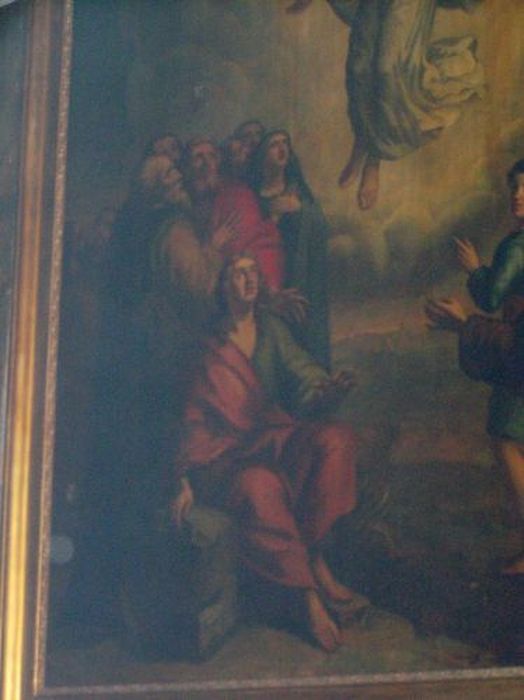 tableau : Ascension (l’), détail - © Ministère de la Culture (France), Conservation des antiquités et des objets d’art de l'Ariège – Tous droits réservés 