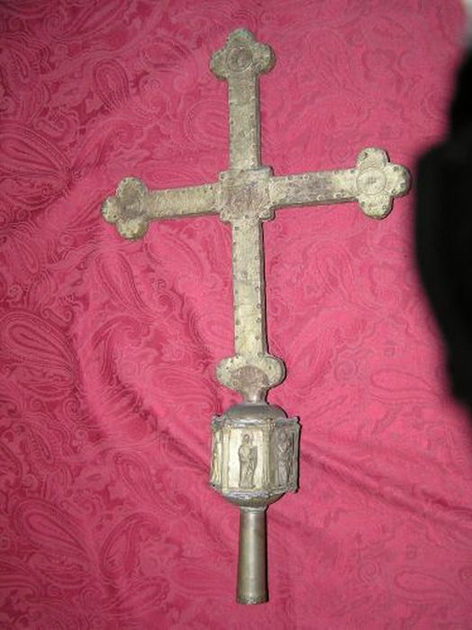 croix de procession - © Ministère de la Culture (France), Conservation des antiquités et des objets d’art de l'Ariège – Tous droits réservés 