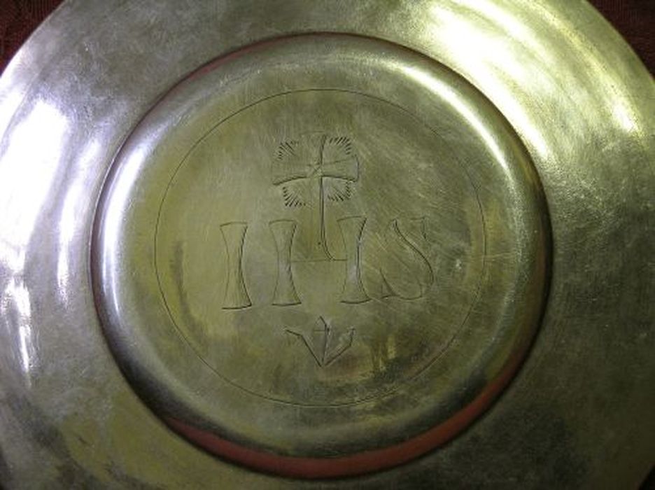 patène, détail - © Ministère de la Culture (France), Conservation des antiquités et des objets d’art de l'Ariège – Tous droits réservés 