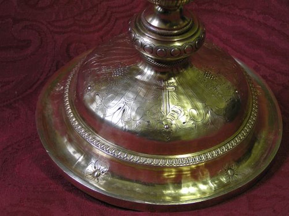 calice, détail - © Ministère de la Culture (France), Conservation des antiquités et des objets d’art de l'Ariège – Tous droits réservés 