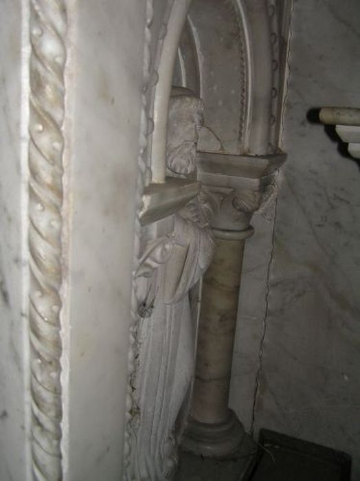 autel de la chapelle de la Vierge, détail