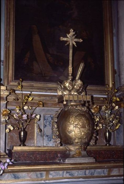 tabernacle - © Ministère de la Culture (France), Conservation des antiquités et des objets d’art de l'Ariège – Tous droits réservés 