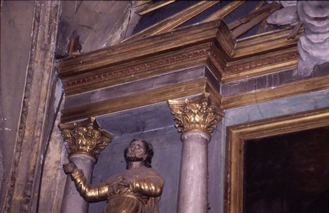 retable, détail