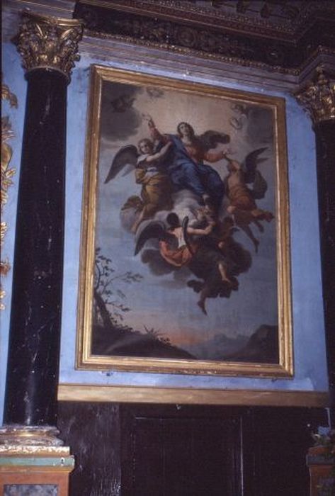 tableau : Assomption de la Vierge (l’) - © Ministère de la Culture (France), Conservation des antiquités et des objets d’art de l'Ariège – Tous droits réservés 
