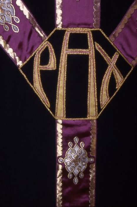 chasuble, détail