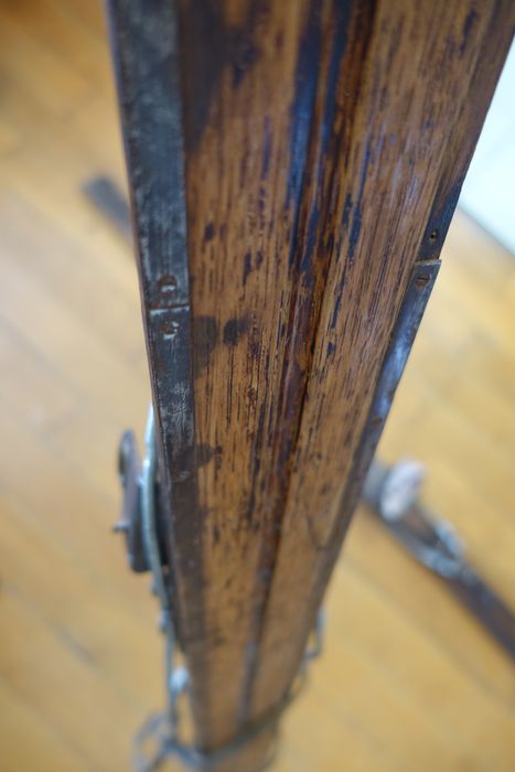 paire de skis, détail - © Ministère de la Culture (France), Conservation des antiquités et des objets d’art de l'Ariège – Tous droits réservés 