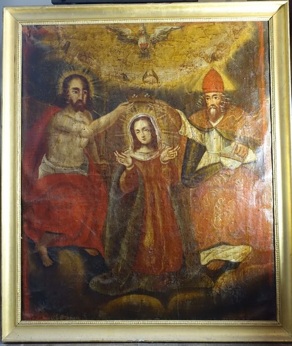 tableau : Couronnement de la Vierge