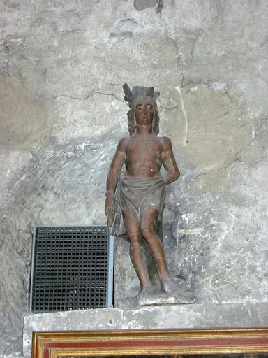 Statue : Saint Sébastien, vue générale