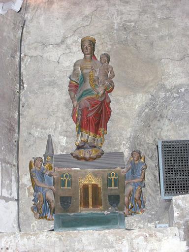 Groupe sculpté : Notre-Dame de Lorette, vue générale