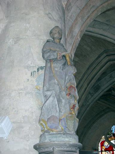 Statue : Saint Fiacre, vue générale