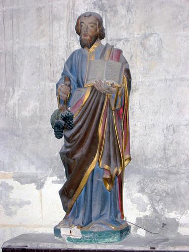 Statue : Saint Paul patron des vignerons, vue générale