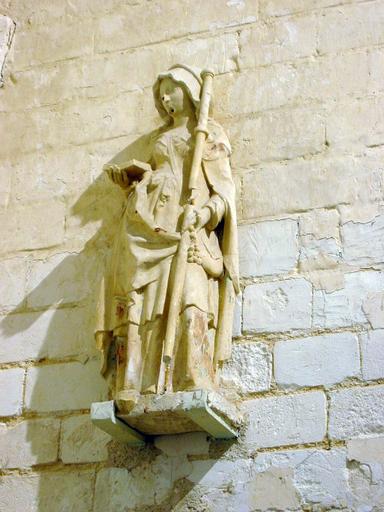 Statue : Sainte Savine, vue générale