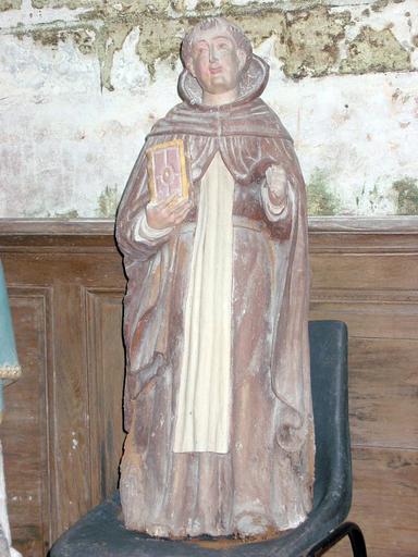 Statue : Saint Maur, vue générale - © Ministère de la Culture, 2003 ; © Conseil régional de Champagne-Ardenne, 2003 ; © Conseil général de l'Aube, 2003