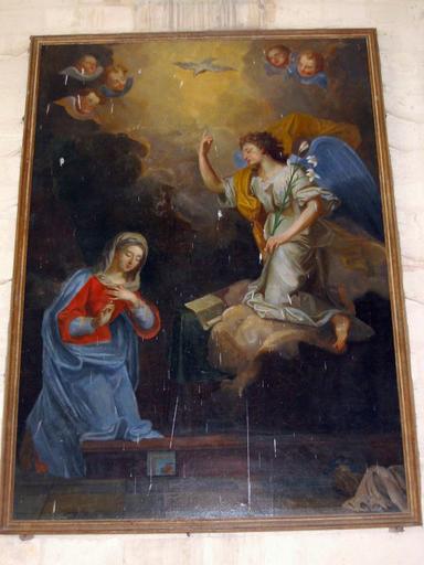 Tableau : Annonciation, vue générale