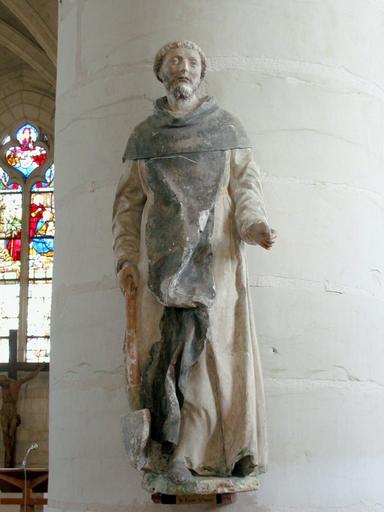 Statue : Saint Fiacre