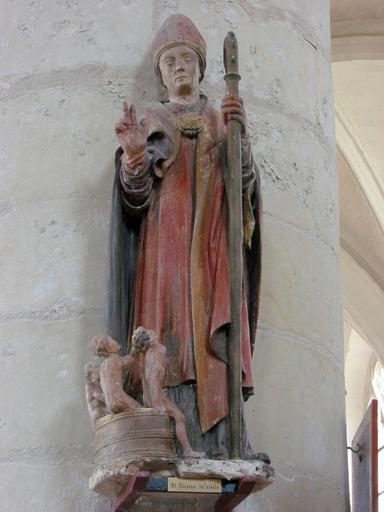 Statue : Saint Nicolas, vue générale