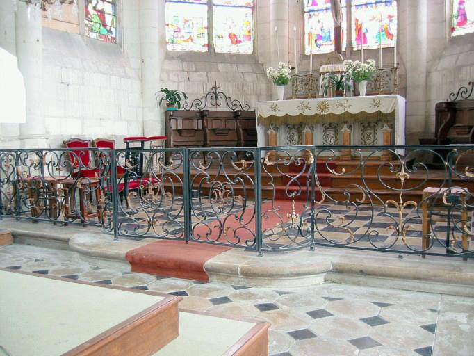 Clôture de choeur (table de communion)